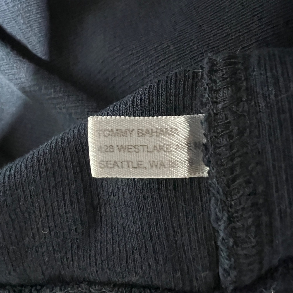 Tommy Bahama Relax Mens Dark Blue Quarter Zip Pullover Sweater Size M 100%cotton - Picture 11 of 11